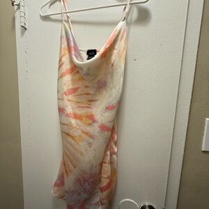 Rue21 Tie-Dye Mini Dress with Spaghetti Straps